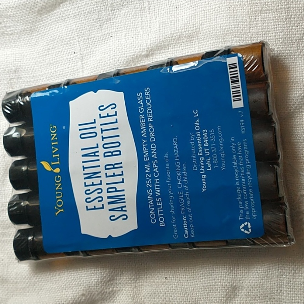 Young Living Essential Oil Sampler Bottles